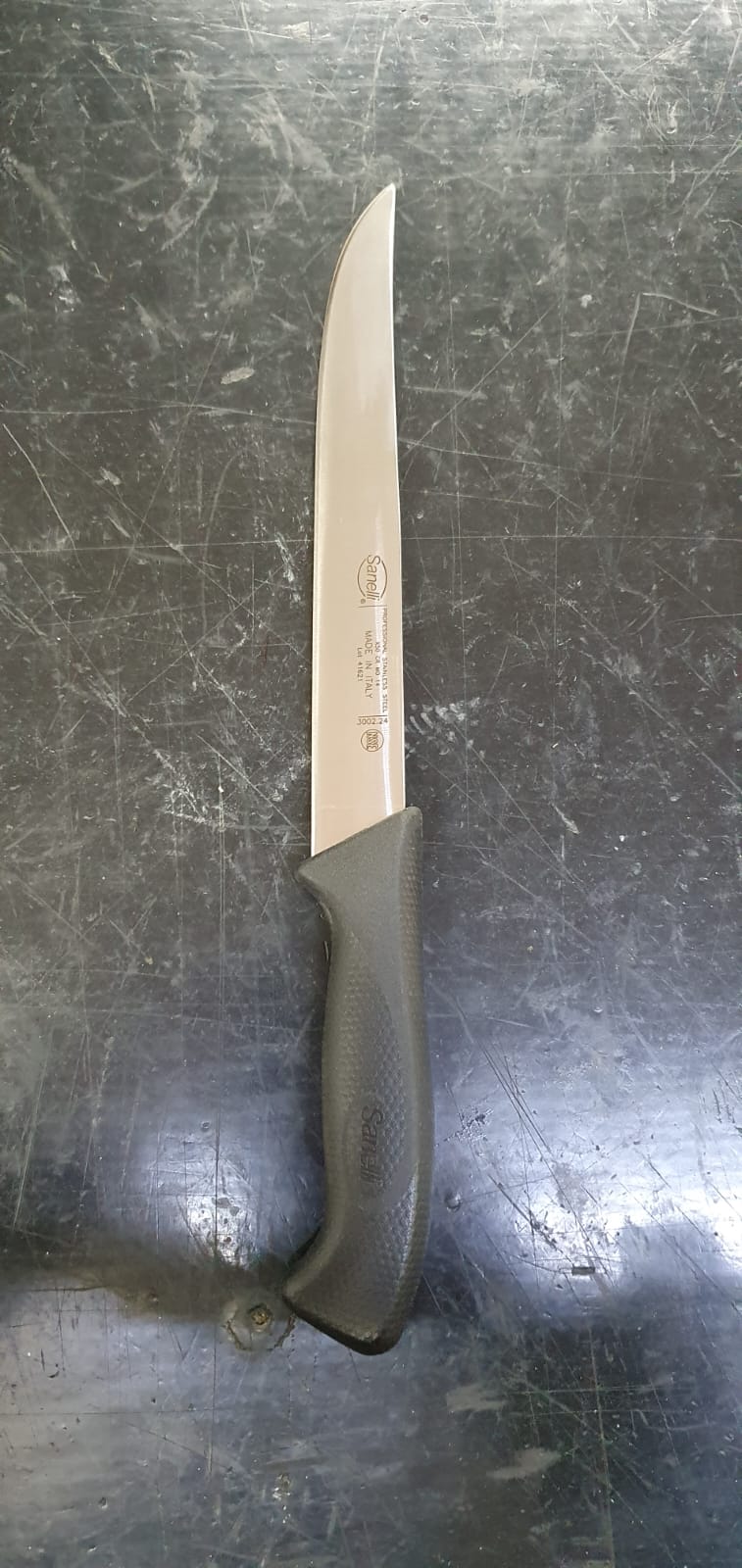 Ceppo Coltelli Obliquo 4 Pezzi Sanelli Skin, Made in Italy Taglienti