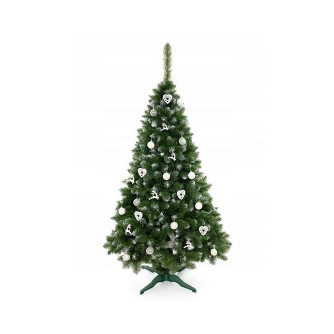 Albero di Natale Artificiale con Neve - 220 cm