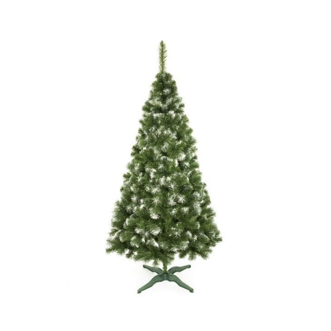 Albero di Natale Artificiale con Neve - 220 cm