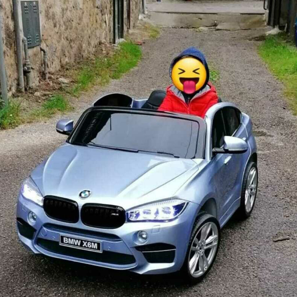 BMW X6M Macchina Elettrica per Bambini MAXI Extralarge Ufficiale Licenziata Vernice Laccata Lucida ANCHE NELLA VERSIONE FULL OPTIONAL
