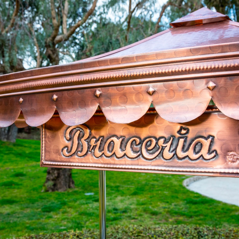 Carrettino Bracerìa in Rame
