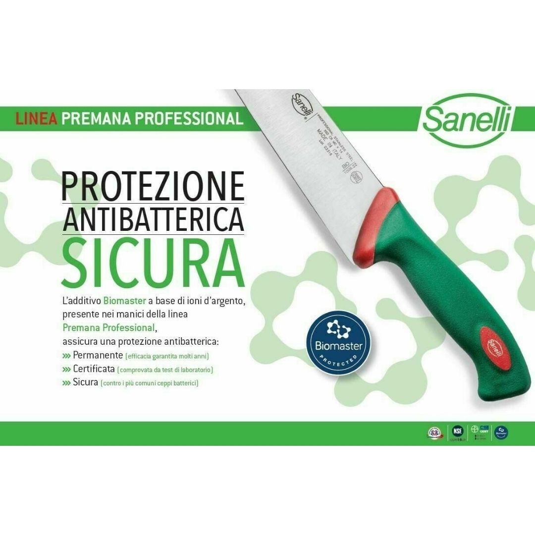 Sanelli Premana Professional Conf 4 Pezzi Coltelli Sushi e Sashimi Made in Italy