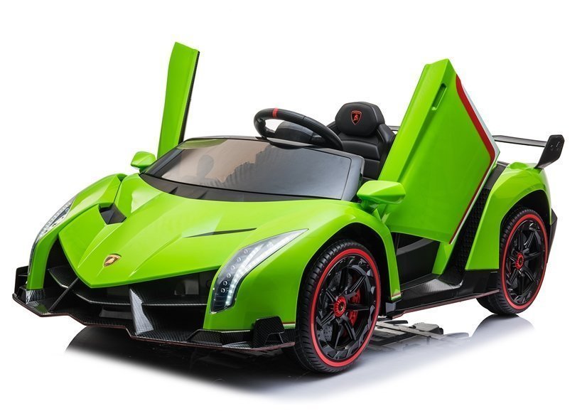 Lamborghini Veneno Elettrica per Bambini – 12V, Sedile in Pelle Full Optional
