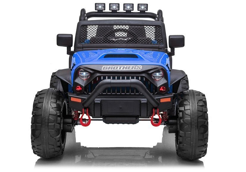 Jeep Unika Macchina Elettrica per Bambini 24v Full Optional Motori 200W Ruote in Gomma