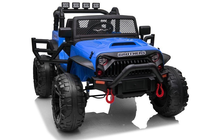 Jeep Unika Macchina Elettrica per Bambini 24v Full Optional Motori 200W Ruote in Gomma
