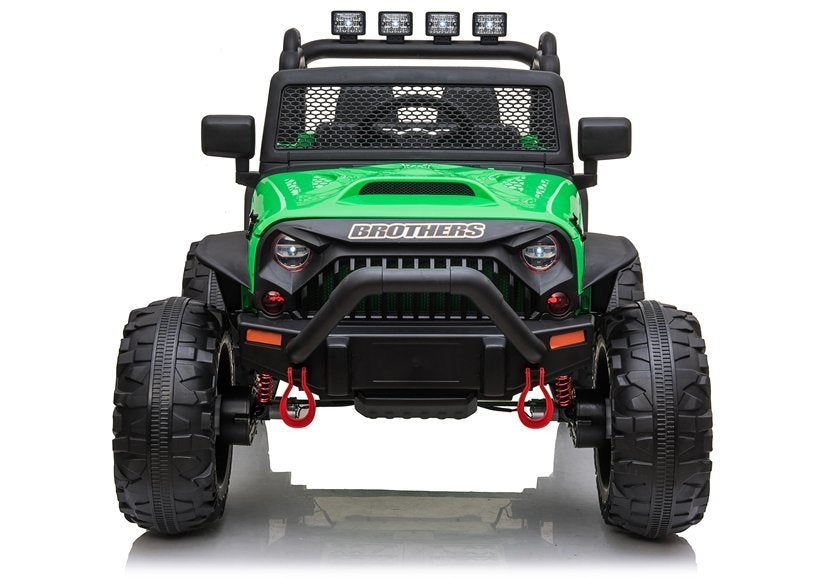 Jeep Unika Macchina Elettrica per Bambini 24v Full Optional Motori 200W Ruote in Gomma