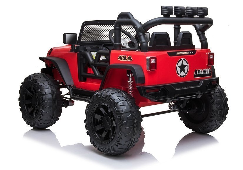 Jeep Unika Macchina Elettrica per Bambini 24v Full Optional Motori 200W Ruote in Gomma