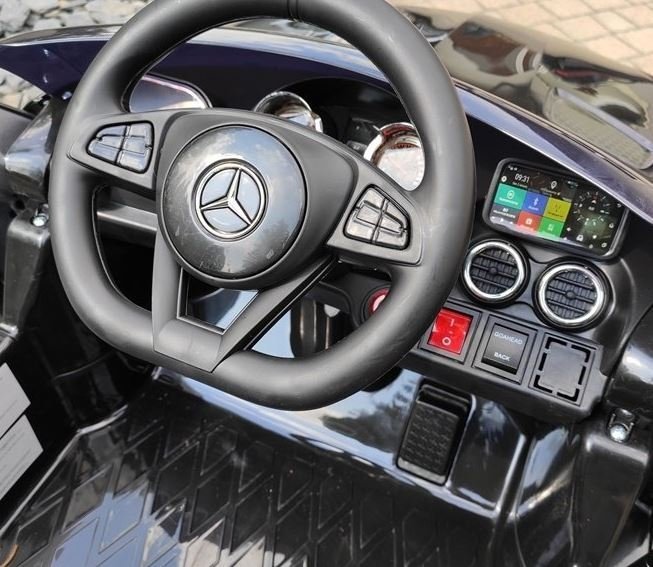 GTR MAXI Mercedes-Benz Electric Car for Children 12v New 2024 Full Optional RUBBER WHEELS