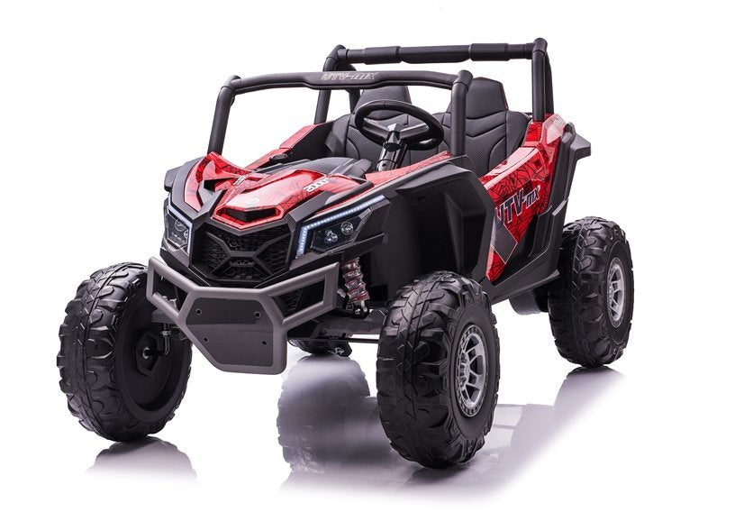 Thunder UTV Macchina Elettrica per Bambini 24v 4x4 Full Optional Motori Potenti 60W