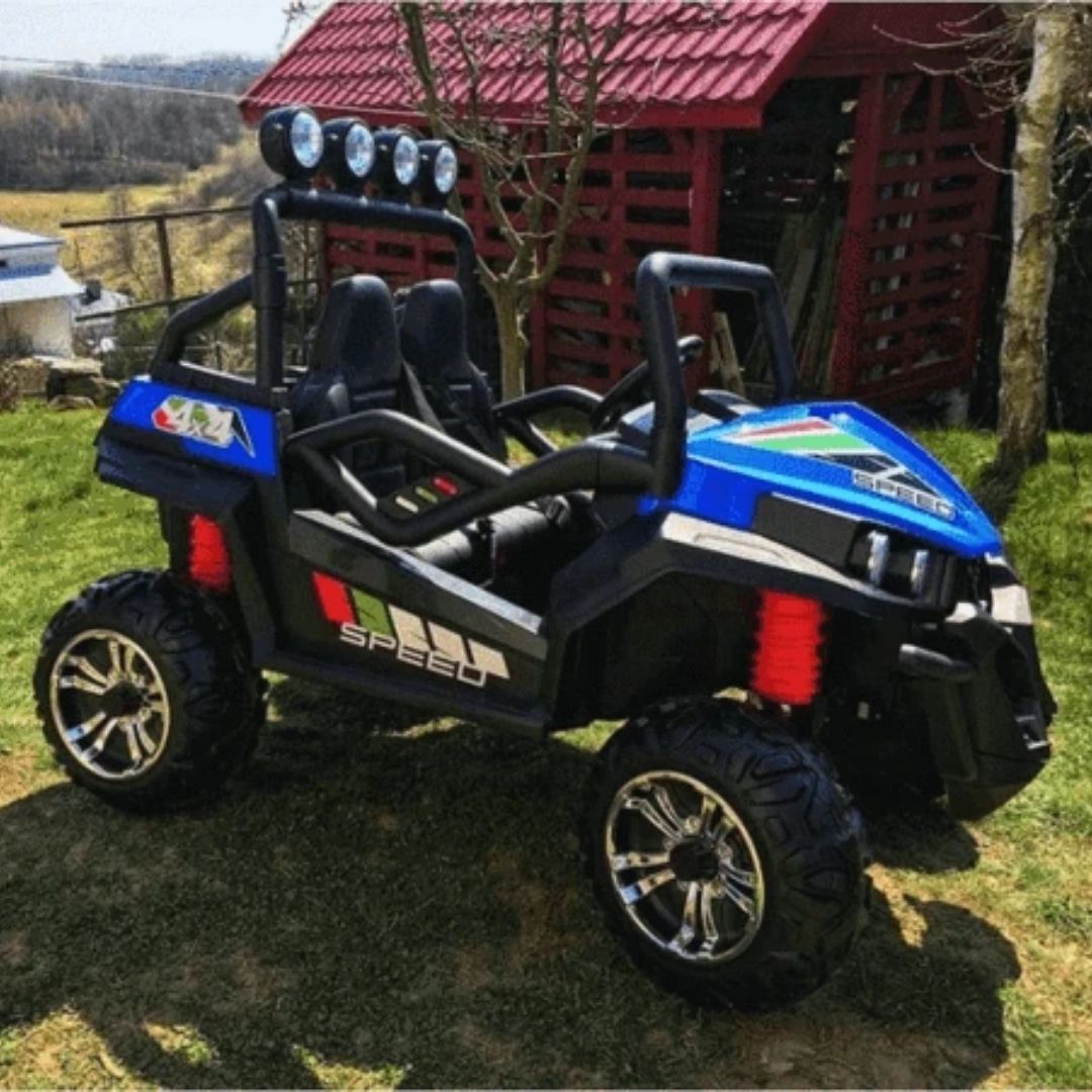 Jeep Super Speed Coche Eléctrico para Niños 24v 4x4 Edición Limitada Full Opcional Extragrande