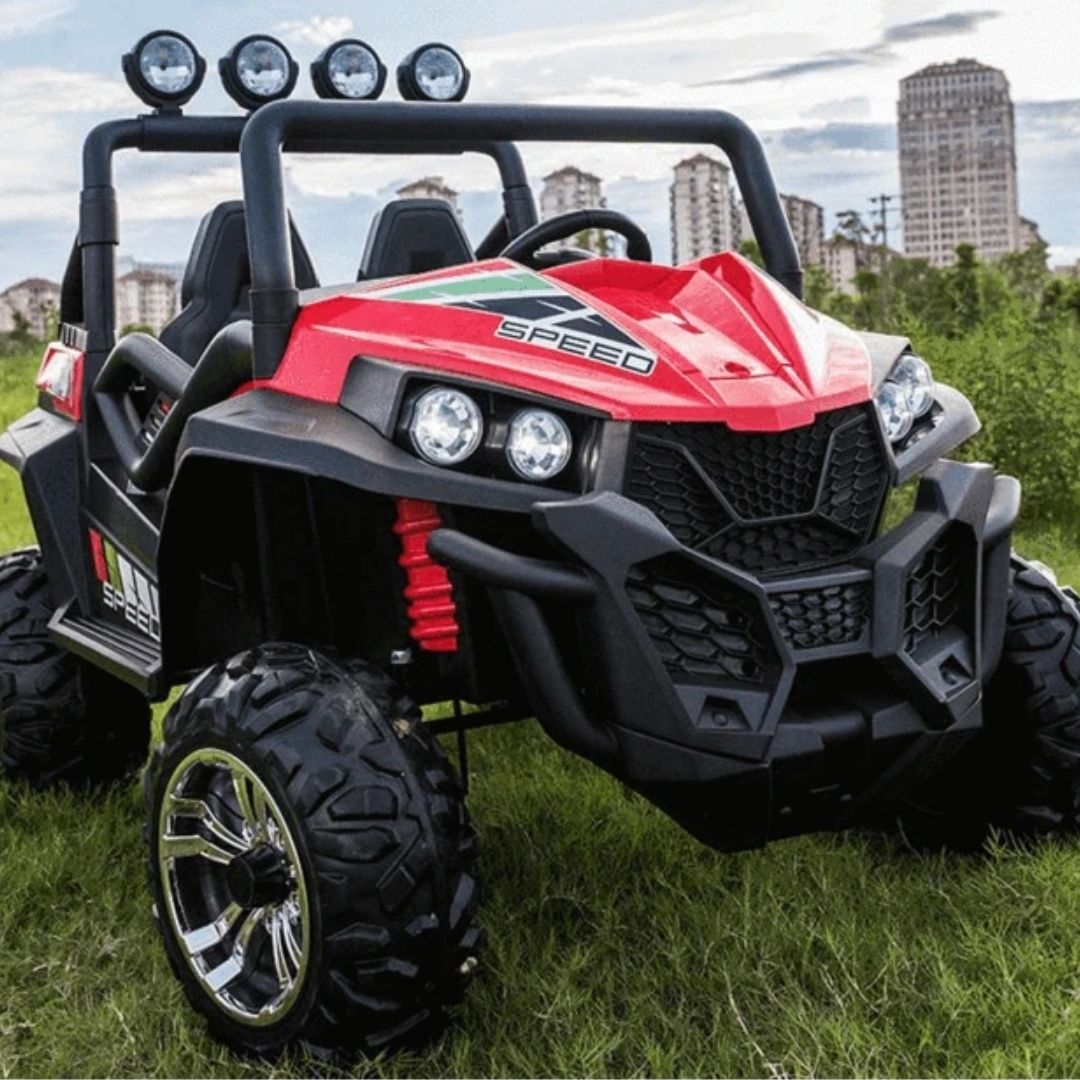 Jeep Super Speed Coche Eléctrico para Niños 24v 4x4 Edición Limitada Full Opcional Extragrande