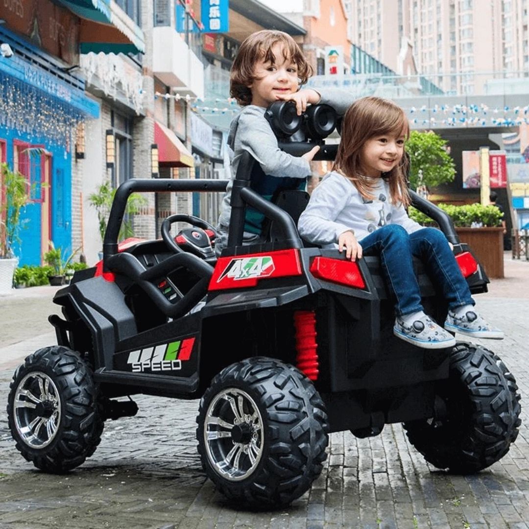 Jeep Super Speed Coche Eléctrico para Niños 24v 4x4 Edición Limitada Full Opcional Extragrande