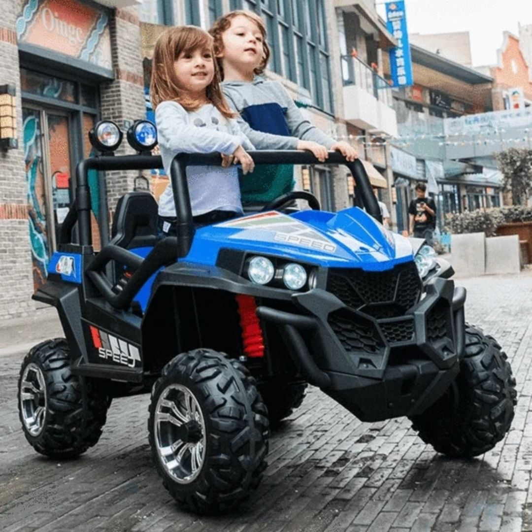 Jeep Super Speed Coche Eléctrico para Niños 24v 4x4 Edición Limitada Full Opcional Extragrande