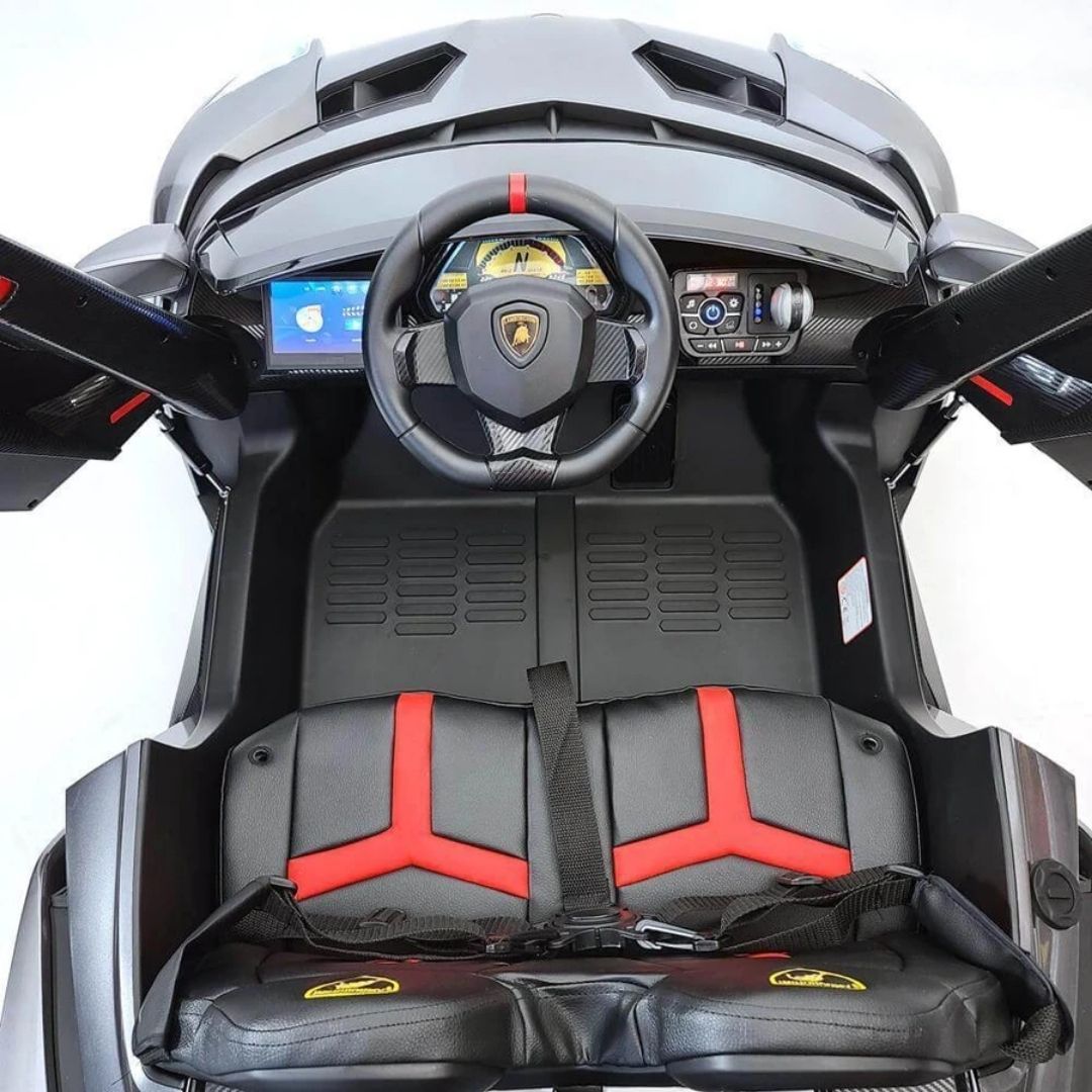 Lamborghini Veneno Elettrica per Bambini – 12V, Sedile in Pelle Full Optional