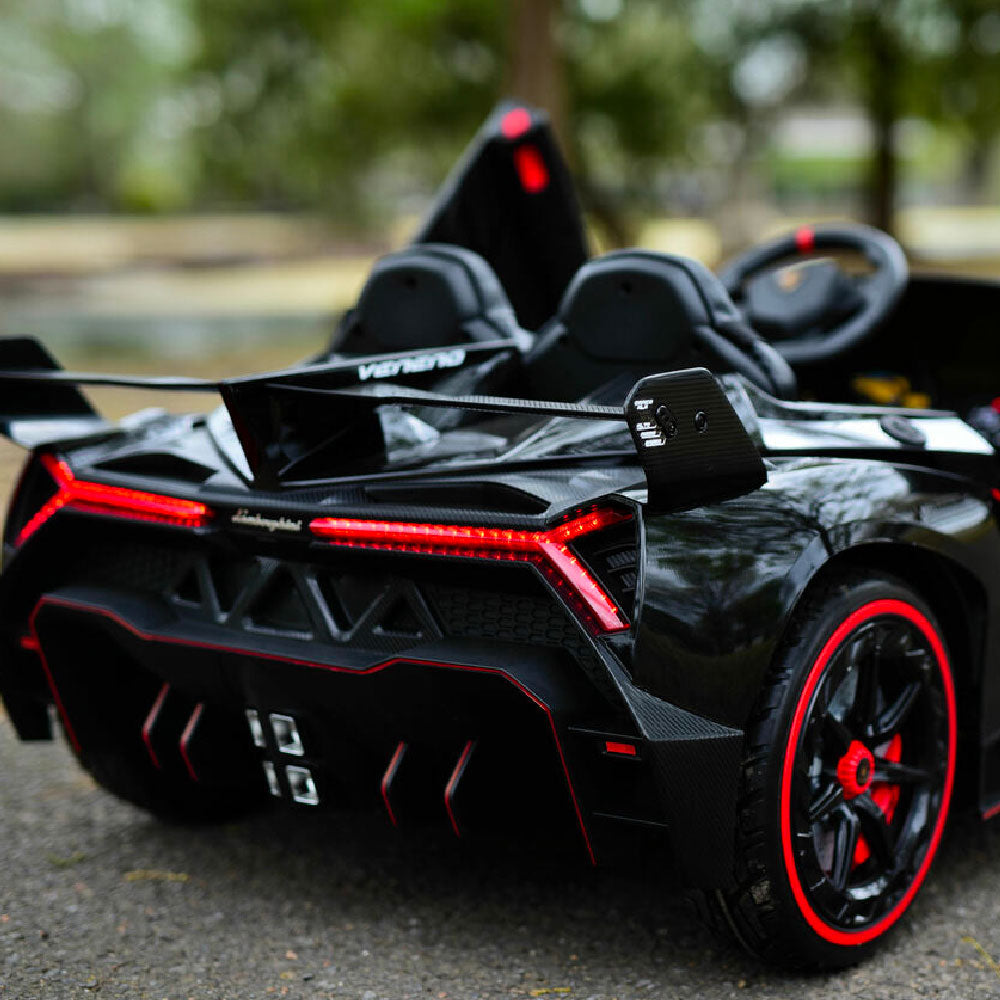 Lamborghini Veneno Elettrica per Bambini – 12V, Sedile in Pelle Full Optional
