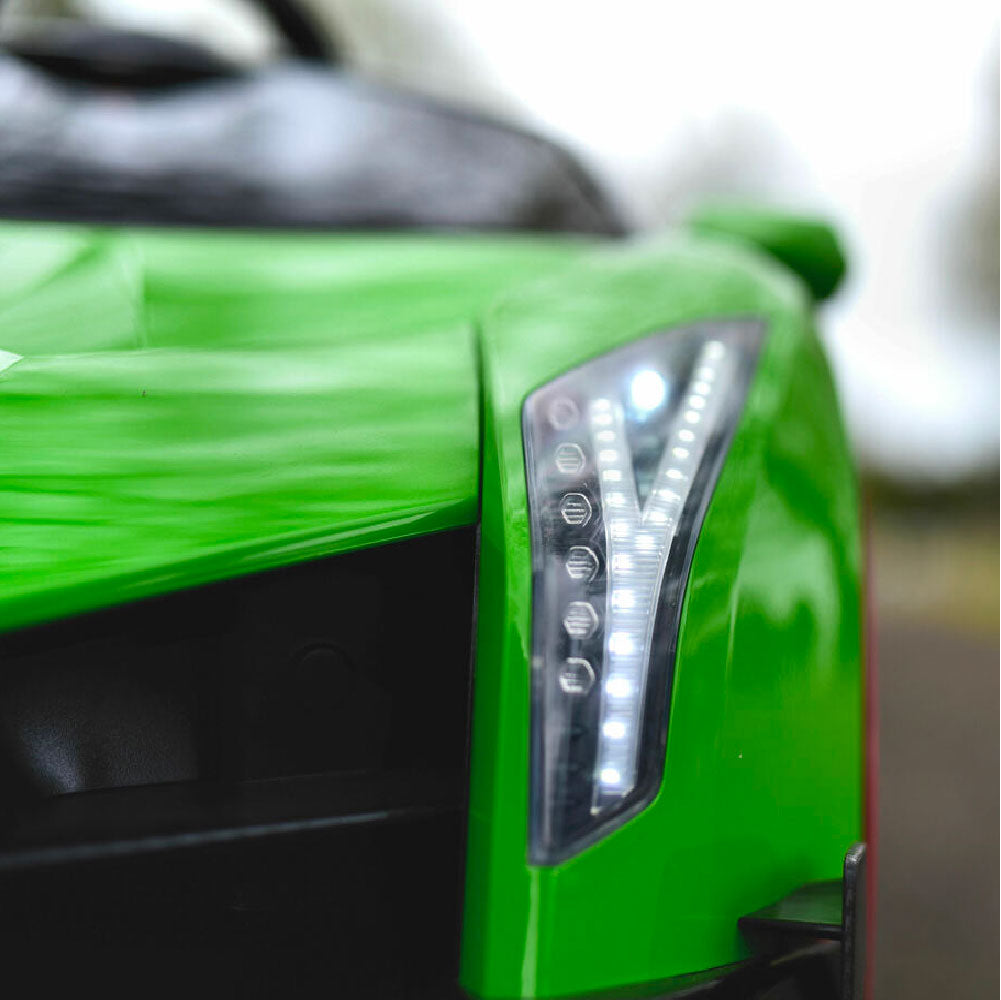Lamborghini Veneno Elettrica per Bambini – 12V, Sedile in Pelle Full Optional