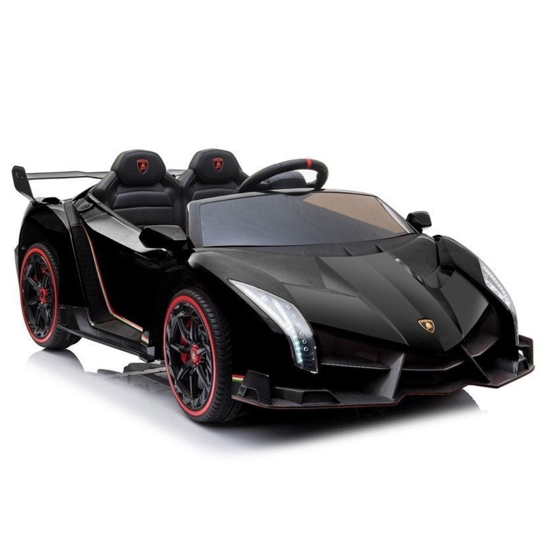 Lamborghini Veneno Elettrica per Bambini – 12V, Sedile in Pelle Full Optional