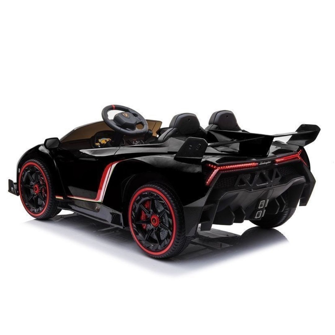 Lamborghini Veneno Elettrica per Bambini – 12V, Sedile in Pelle Full Optional