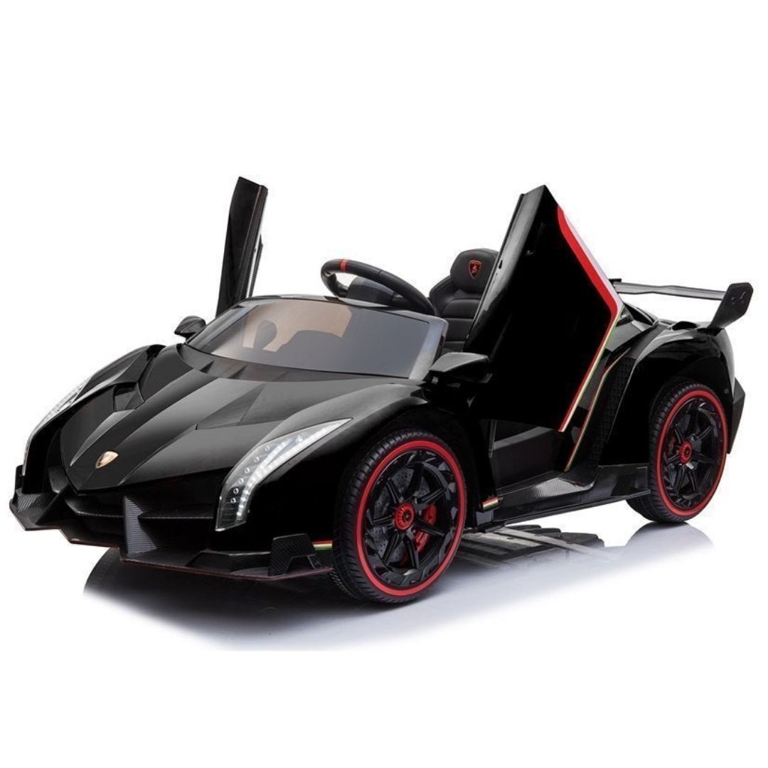 Lamborghini Veneno Elettrica per Bambini – 12V, Sedile in Pelle Full Optional