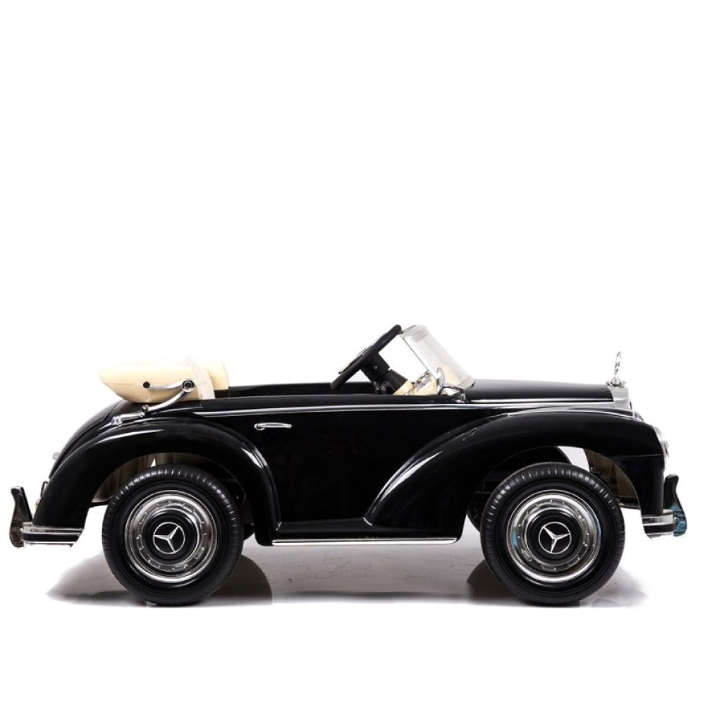 Mercedes 300S Macchina Elettrica per Bambini Epoca Black Full Optional
