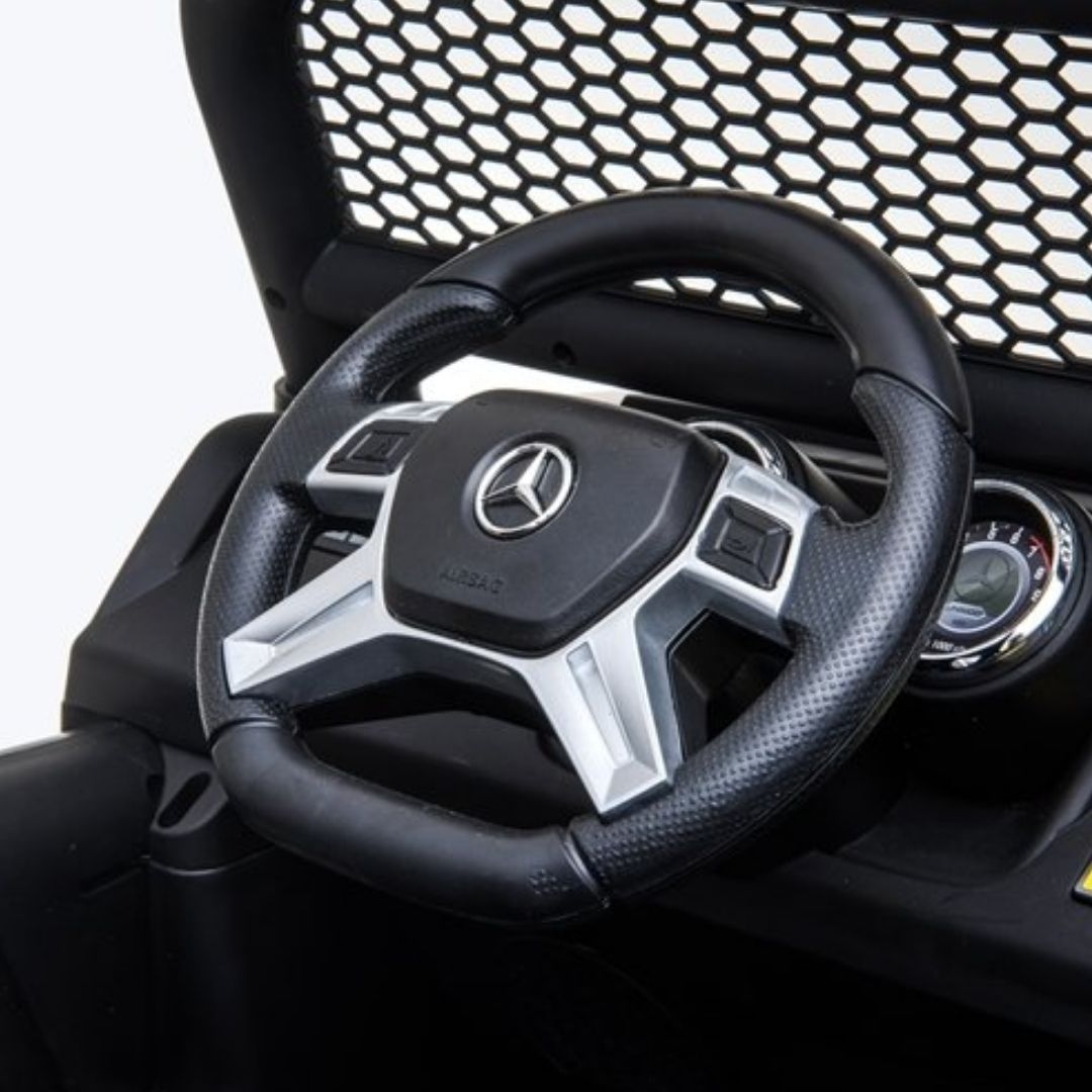 Mercedes Benz Unimog Maxi Size Electric Car for Children Extralarge 4x4 Full Optional Extralarge