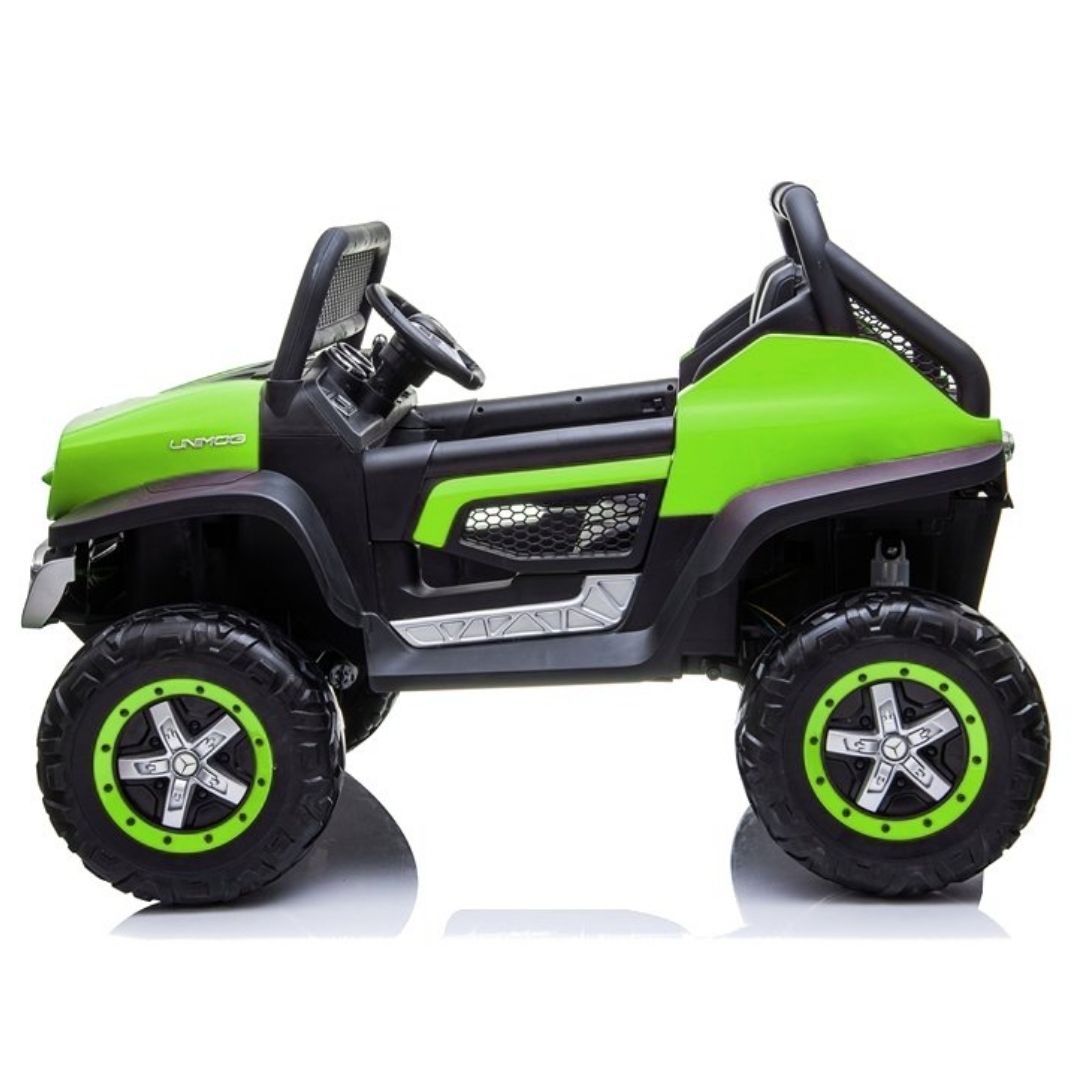 Mercedes Benz Unimog Maxi Size Electric Car for Children Extralarge 4x4 Full Optional Extralarge