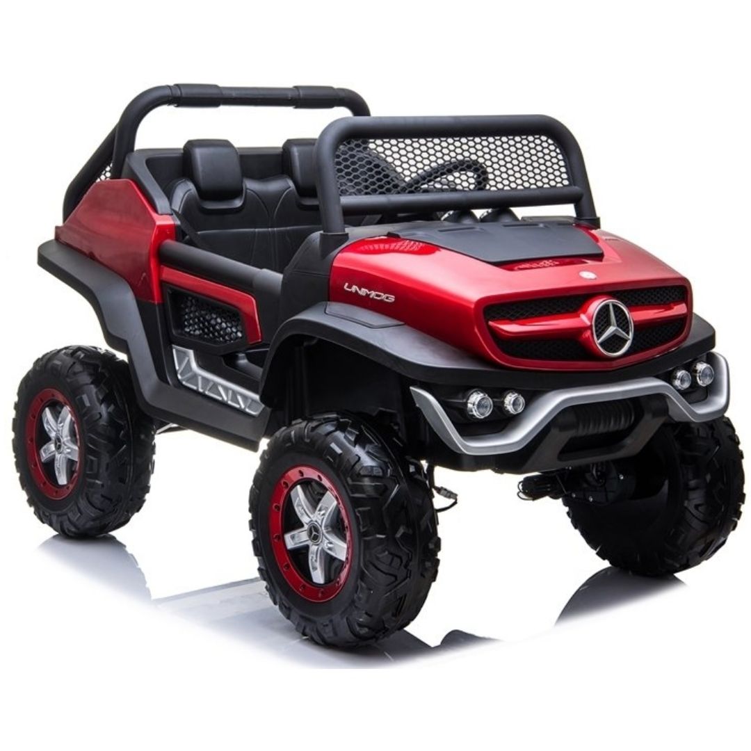 Mercedes Benz Unimog Maxi Size Electric Car for Children Extralarge 4x4 Full Optional Extralarge