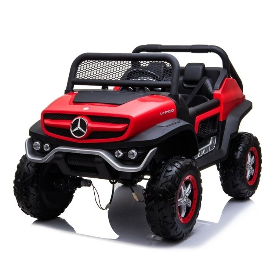 Mercedes Benz Unimog Maxi Size Electric Car for Children Extralarge 4x4 Full Optional Extralarge
