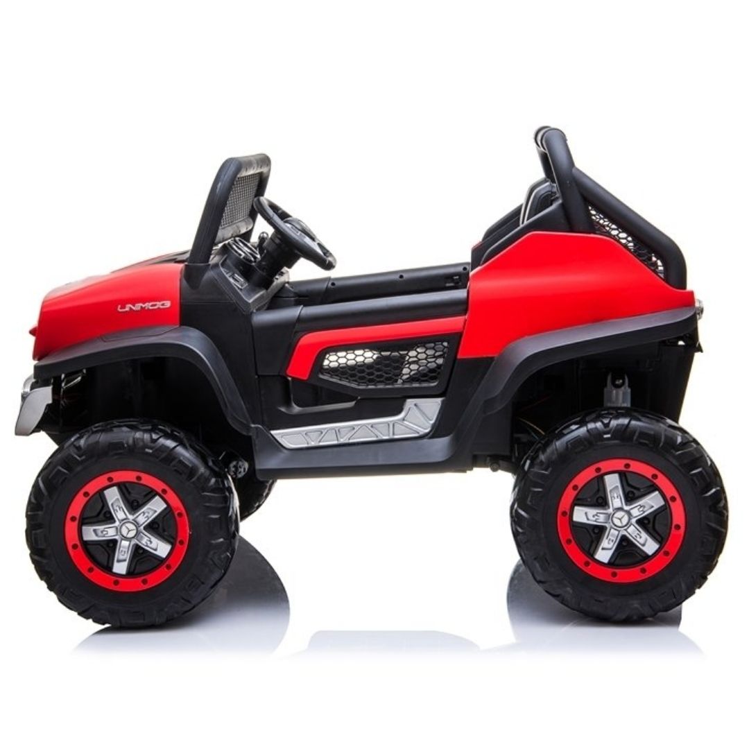 Mercedes Benz Unimog Maxi Size Electric Car for Children Extralarge 4x4 Full Optional Extralarge