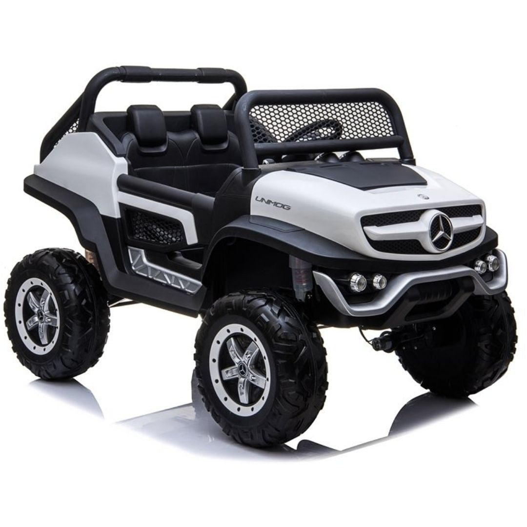 Mercedes Benz Unimog Maxi Size Electric Car for Children Extralarge 4x4 Full Optional Extralarge