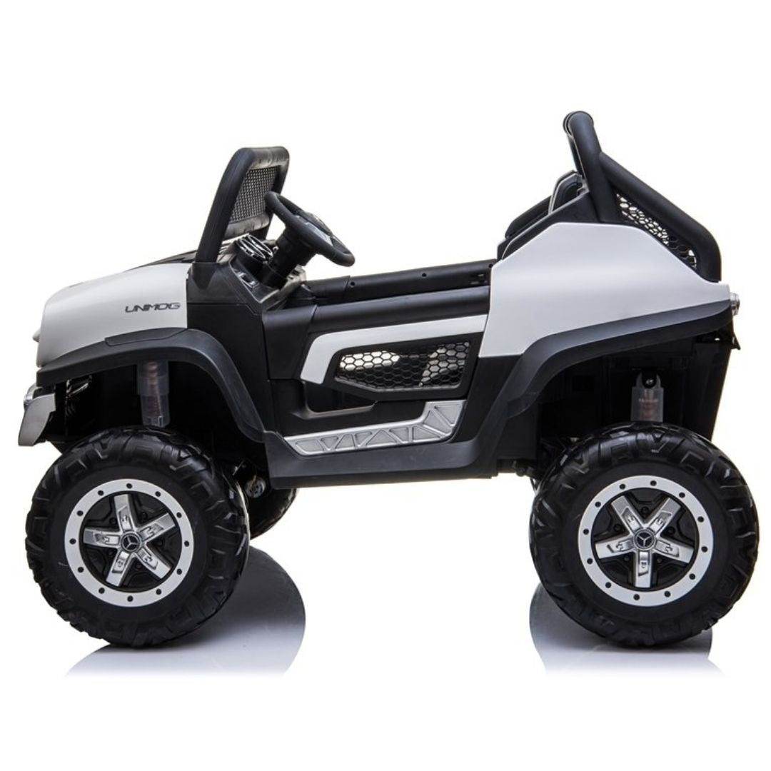 Mercedes Benz Unimog Maxi Size Electric Car for Children Extralarge 4x4 Full Optional Extralarge
