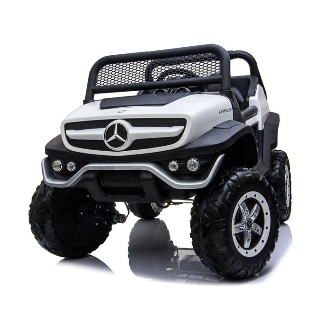 Mercedes Benz Unimog Maxi Size Electric Car for Children Extralarge 4x4 Full Optional Extralarge