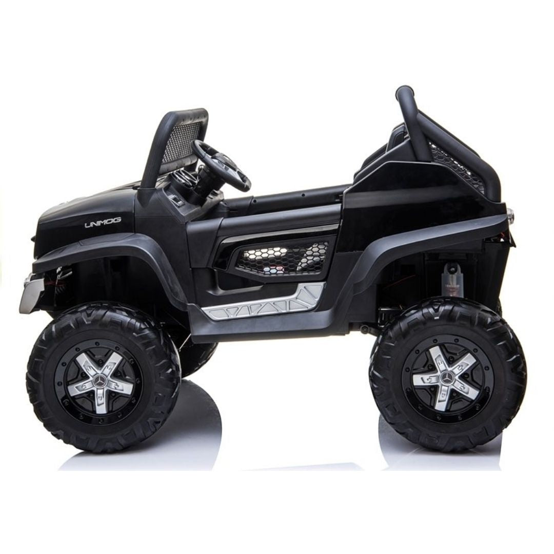 Mercedes Benz Unimog Maxi Size Electric Car for Children Extralarge 4x4 Full Optional Extralarge