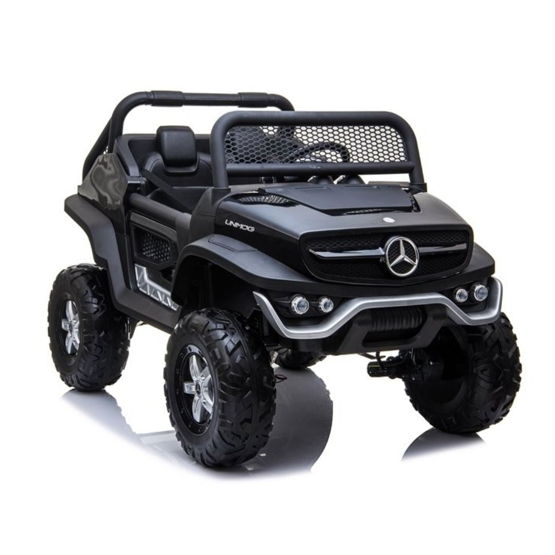 Mercedes Benz Unimog Maxi Size Electric Car for Children Extralarge 4x4 Full Optional Extralarge