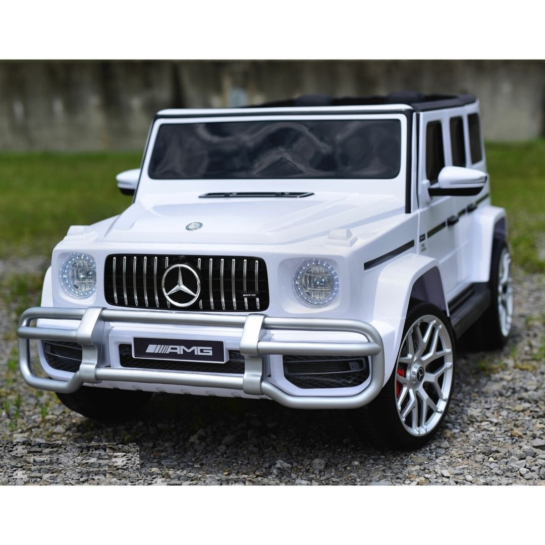 Mercedes Classe G63 Macchina Elettrica per Bambini 24v 2 Posti Extralarge 4X4 Full Optional