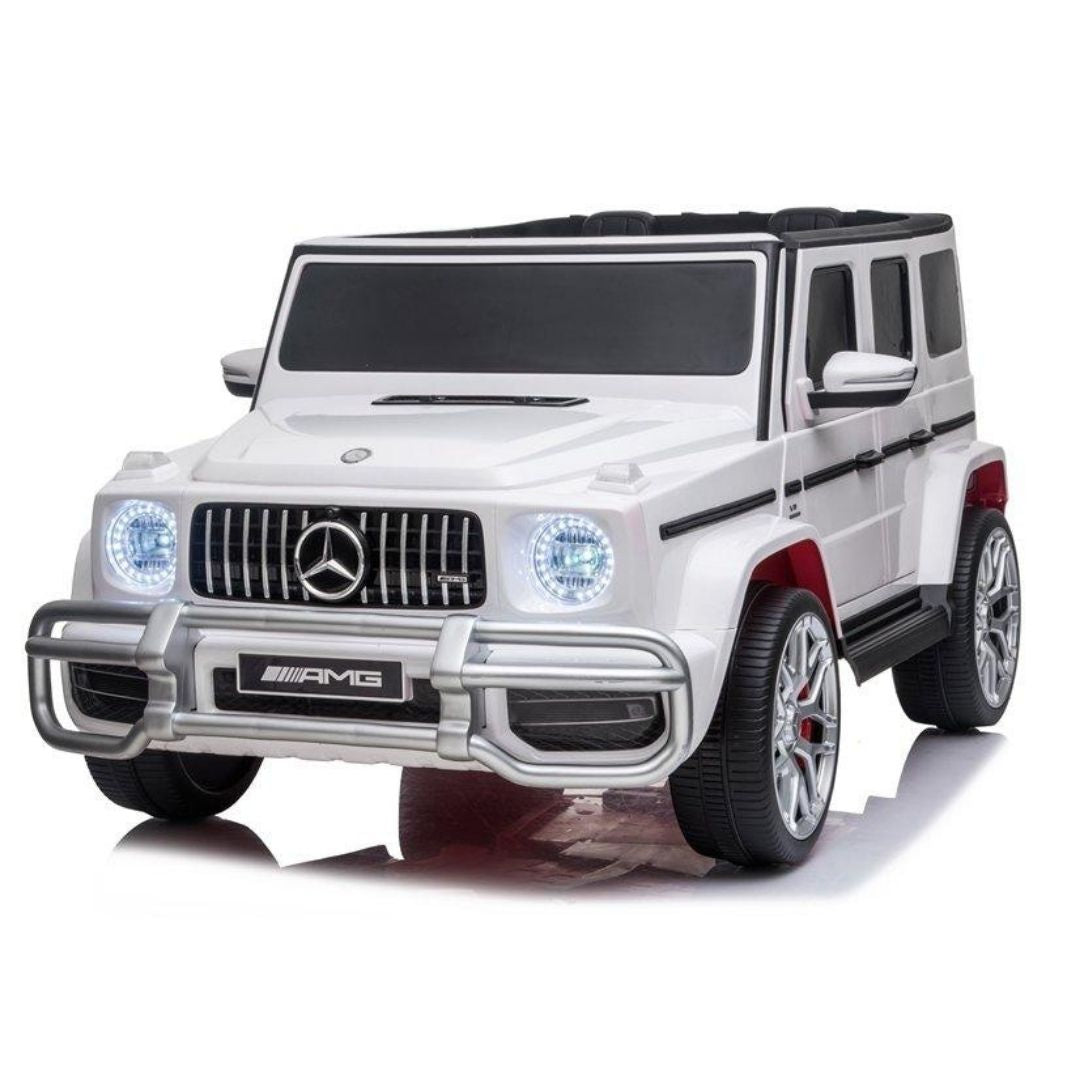 Mercedes Classe G63 Macchina Elettrica per Bambini 24v 2 Posti Extralarge 4X4 Full Optional