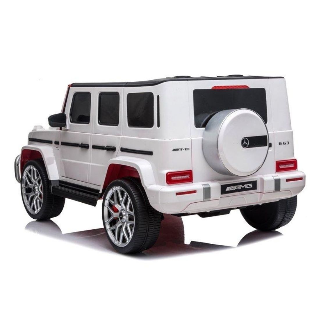 Mercedes Classe G63 Macchina Elettrica per Bambini 24v 2 Posti Extralarge 4X4 Full Optional
