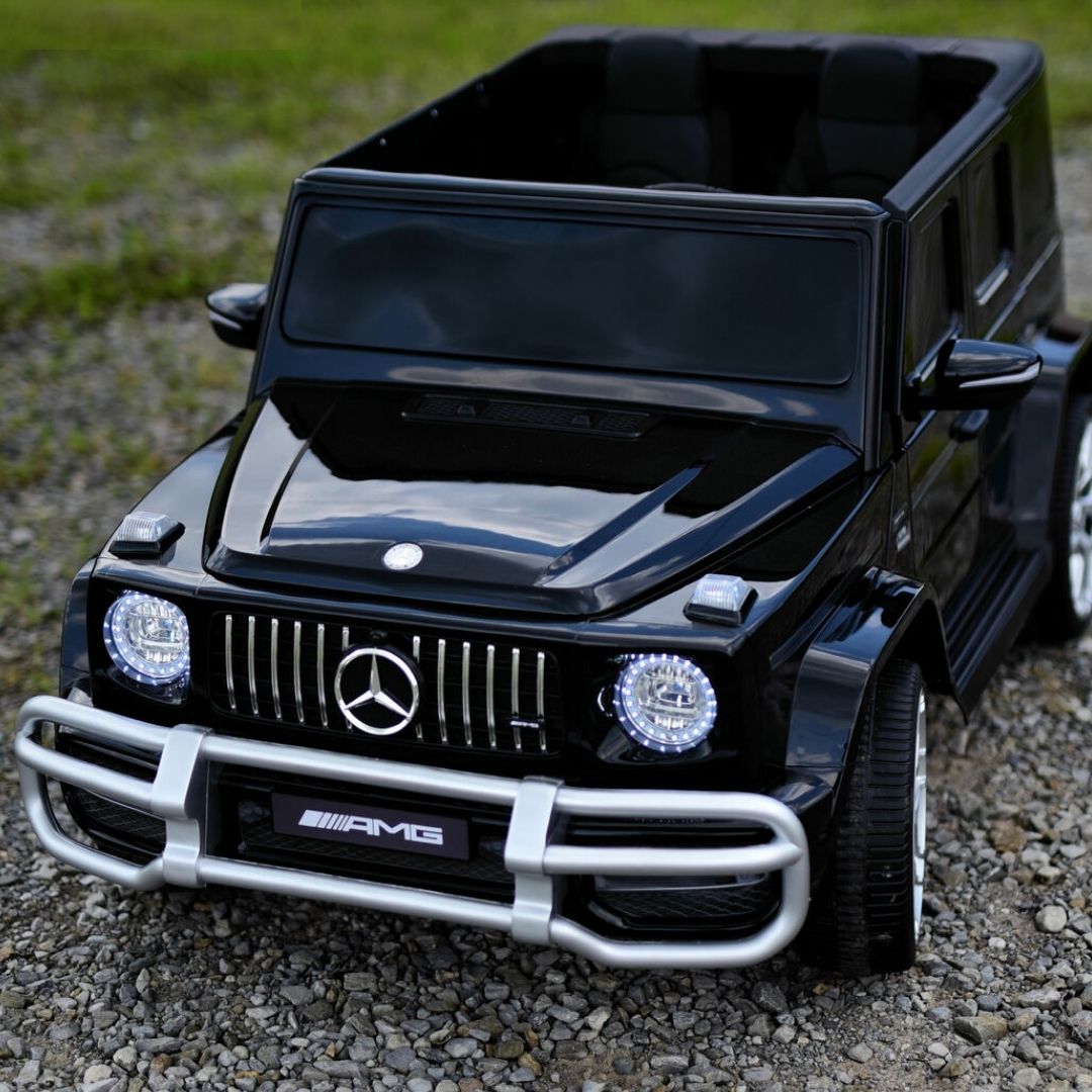 Mercedes Classe G63 Macchina Elettrica per Bambini 24v 2 Posti Extralarge 4X4 Full Optional