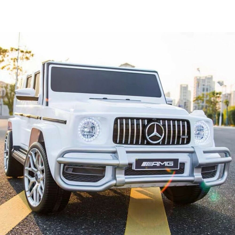 Mercedes Classe G63 Macchina Elettrica per Bambini 24v 2 Posti Extralarge 4X4 Full Optional