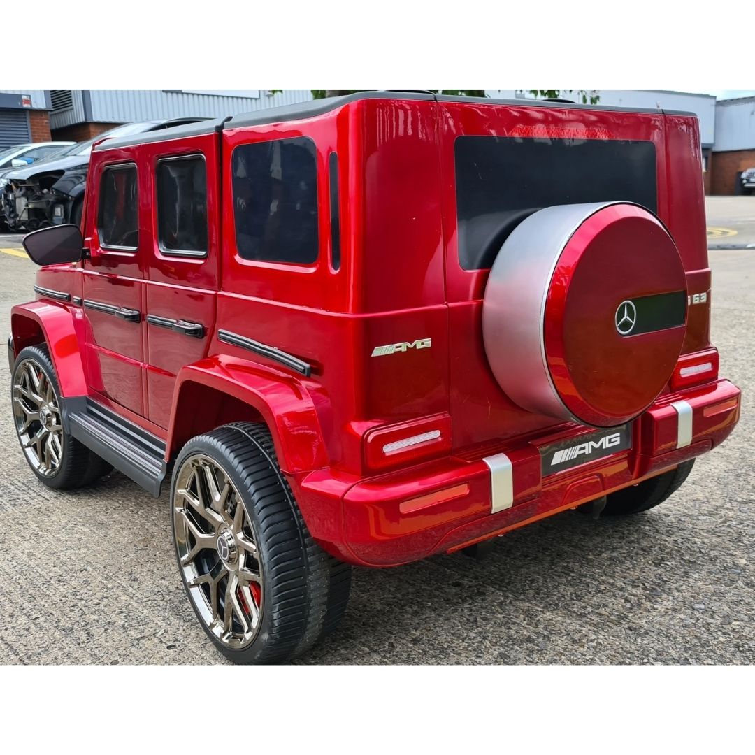 Mercedes Classe G63 Macchina Elettrica per Bambini 24v 2 Posti Extralarge 4X4 Full Optional