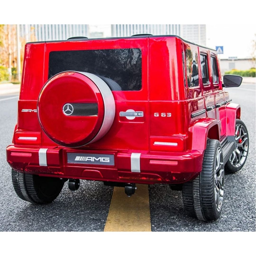 Mercedes Classe G63 Macchina Elettrica per Bambini 24v 2 Posti Extralarge 4X4 Full Optional