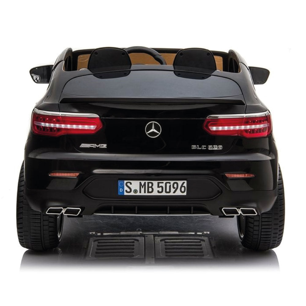 Coche Eléctrico para Niños Mercedes GLC 63S 2 PLAZAS 4X4 con Ruedas de Goma Extra Grandes Full Opcional