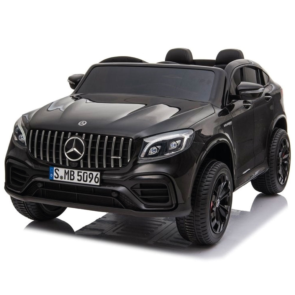 Coche Eléctrico para Niños Mercedes GLC 63S 2 PLAZAS 4X4 con Ruedas de Goma Extra Grandes Full Opcional