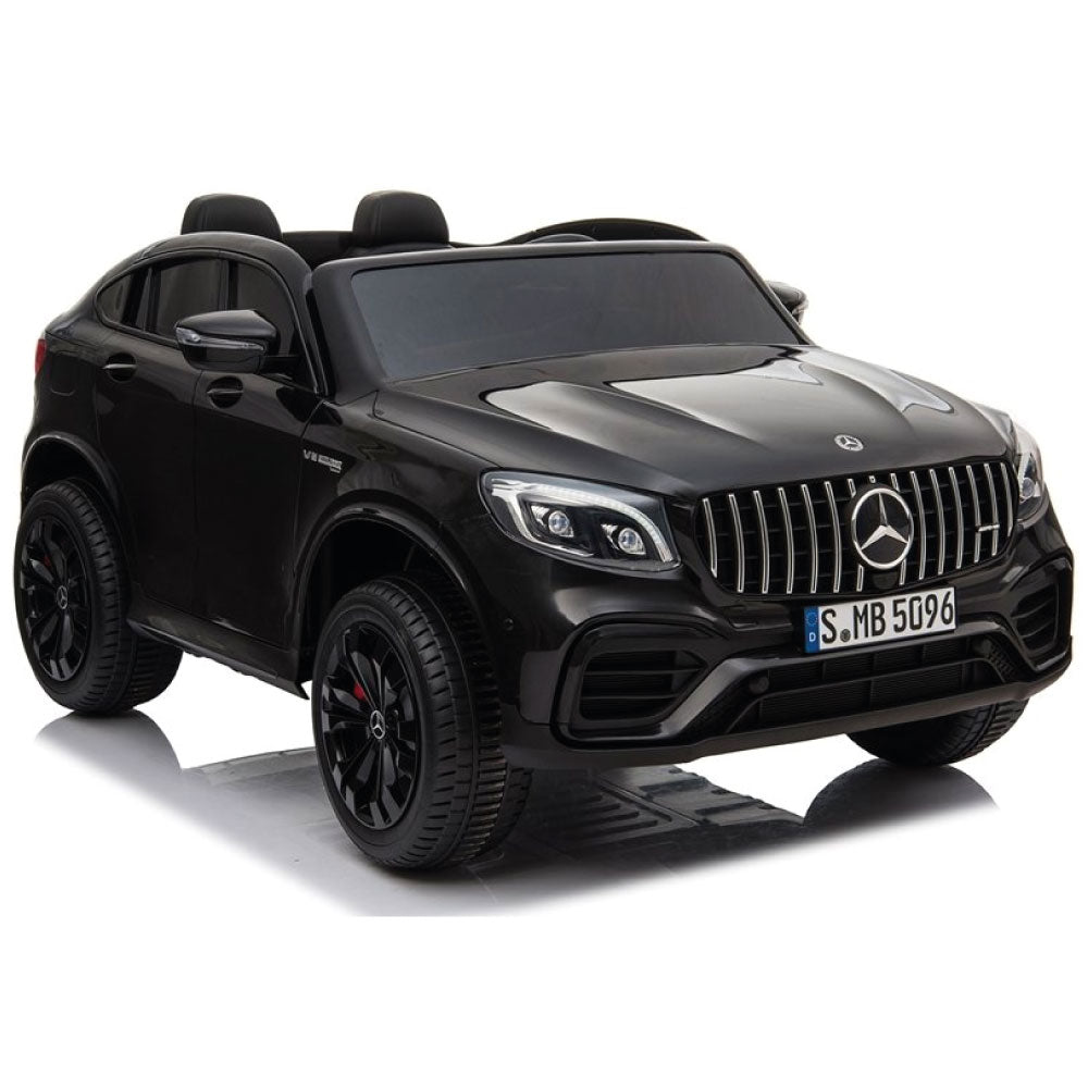 Coche Eléctrico para Niños Mercedes GLC 63S 2 PLAZAS 4X4 con Ruedas de Goma Extra Grandes Full Opcional