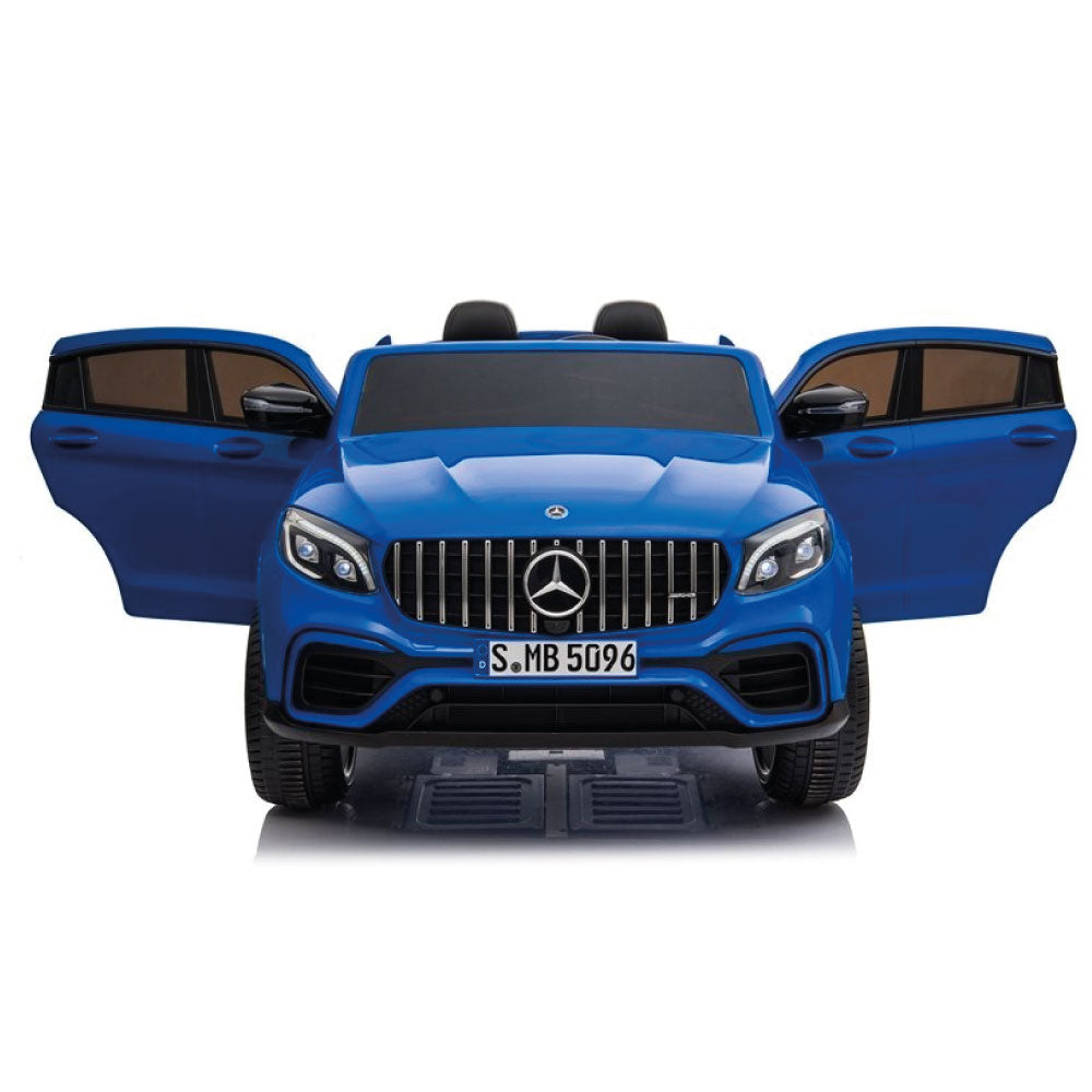 Coche Eléctrico para Niños Mercedes GLC 63S 2 PLAZAS 4X4 con Ruedas de Goma Extra Grandes Full Opcional