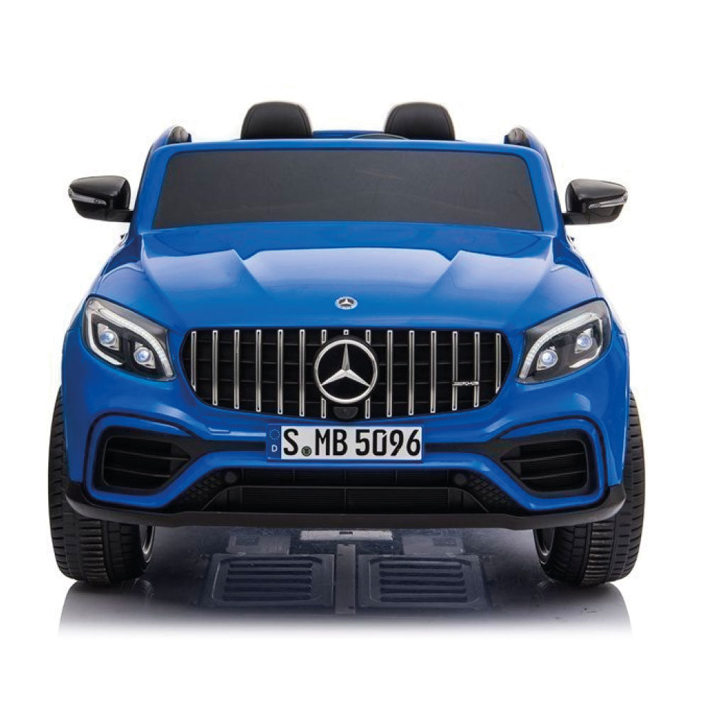 Coche Eléctrico para Niños Mercedes GLC 63S 2 PLAZAS 4X4 con Ruedas de Goma Extra Grandes Full Opcional