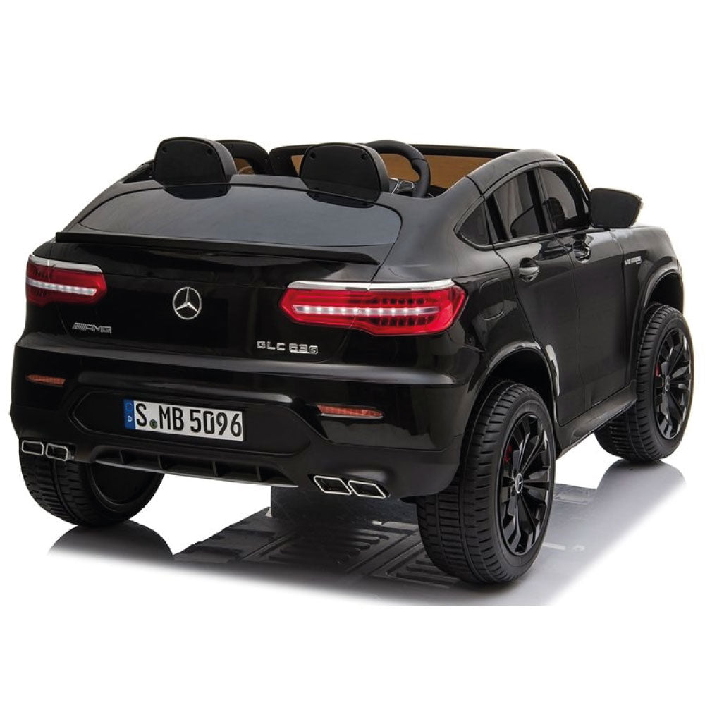 Coche Eléctrico para Niños Mercedes GLC 63S 2 PLAZAS 4X4 con Ruedas de Goma Extra Grandes Full Opcional