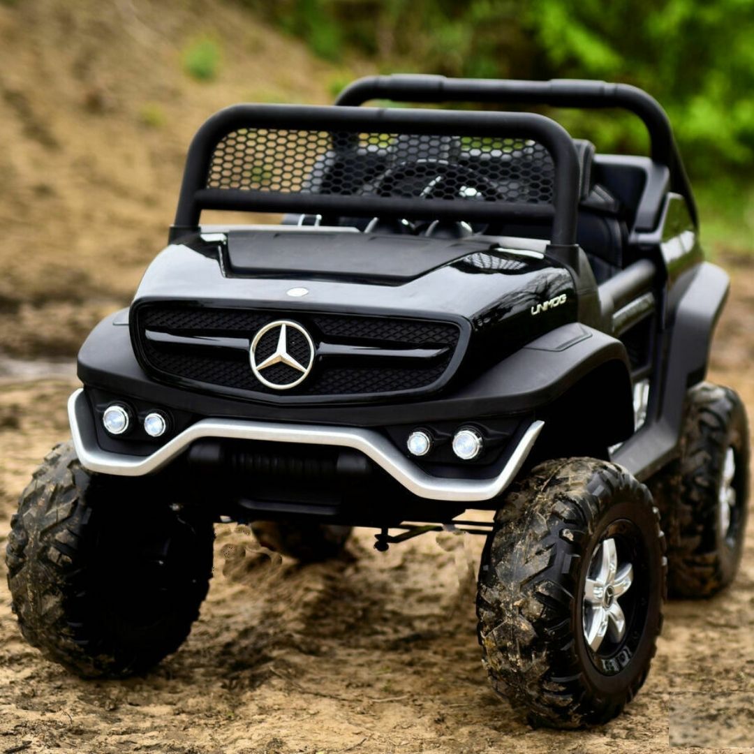 Mercedes Benz Unimog Maxi Size Electric Car for Children Extralarge 4x4 Full Optional Extralarge