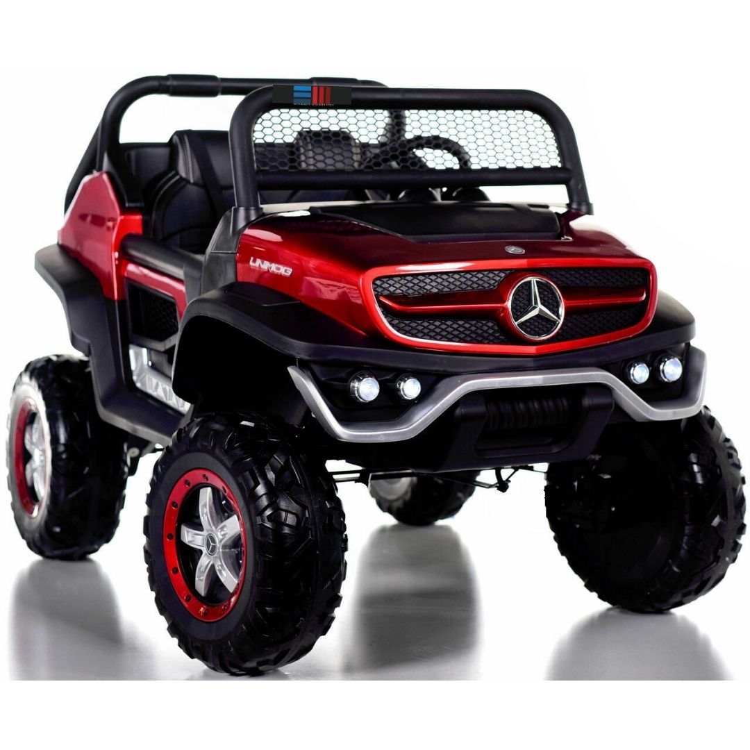 Mercedes Benz Unimog Maxi Size Electric Car for Children Extralarge 4x4 Full Optional Extralarge