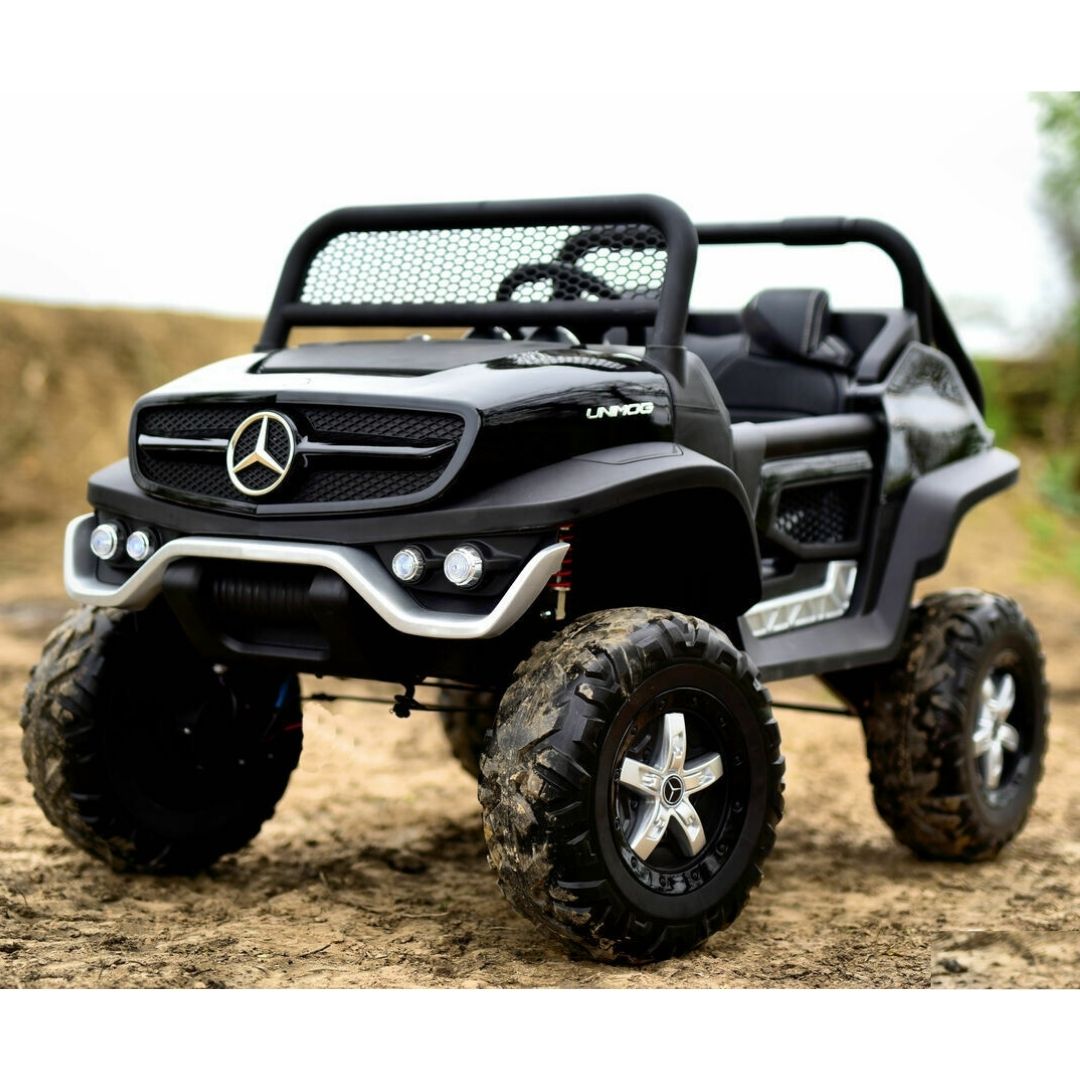Mercedes Benz Unimog Maxi Size Electric Car for Children Extralarge 4x4 Full Optional Extralarge